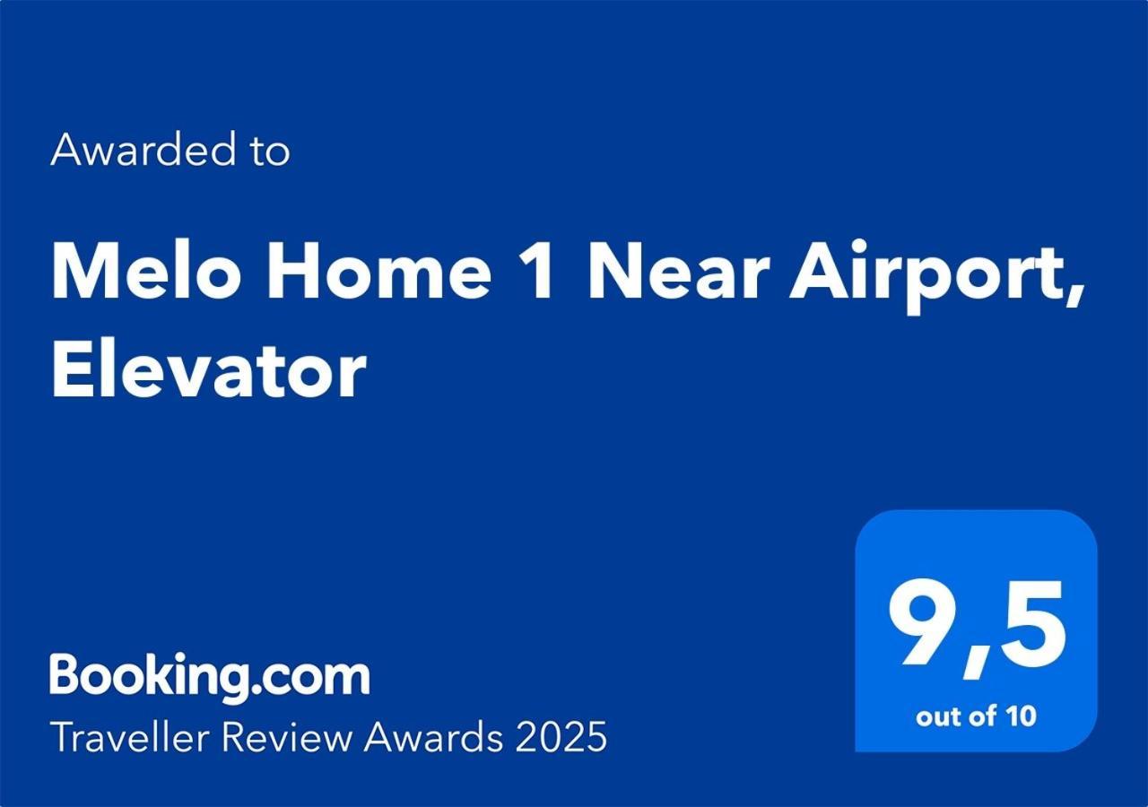 Melo Home 1 Near Airport, Elevator Vecindario  Extérieur photo